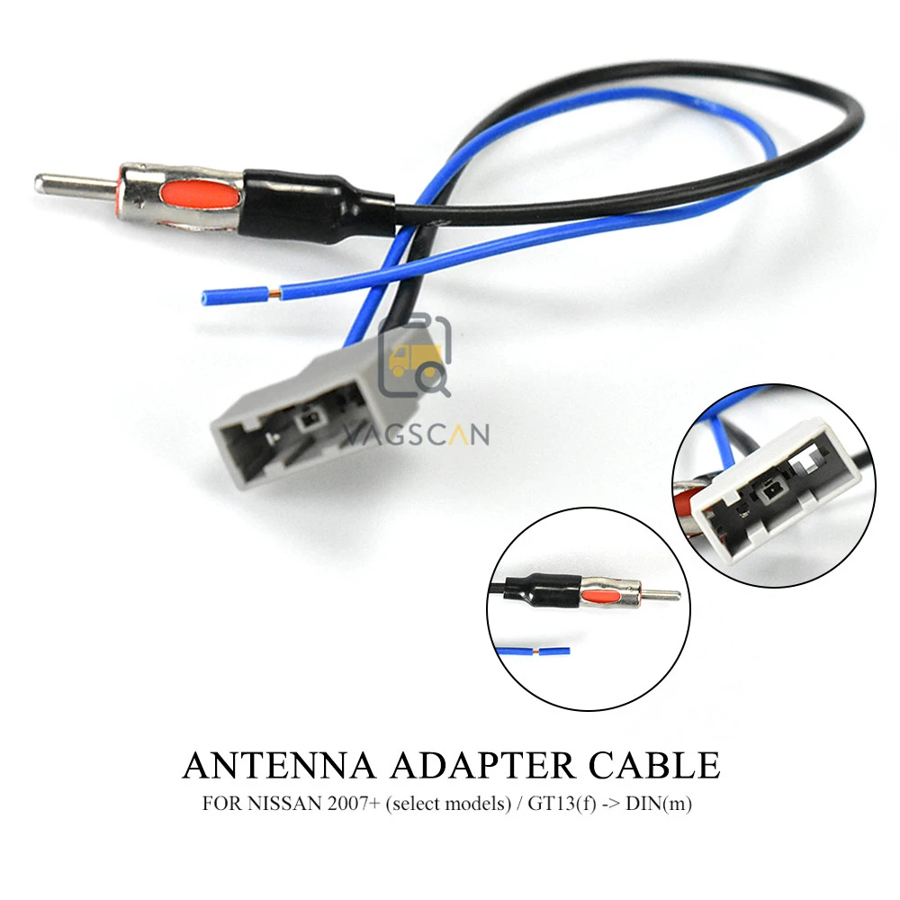 13 003 Car Antenna Adaptor for NISSAN 2007+ (select models)|Cables, Adapters & Sockets| - AliExpress