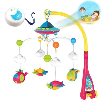 

Crib Frame Rattle Music Bracket Set Mobile Bed Bell Music Box DIY Bed Bell Material Package Toy Pregnant Mother Handmade ToyBaby