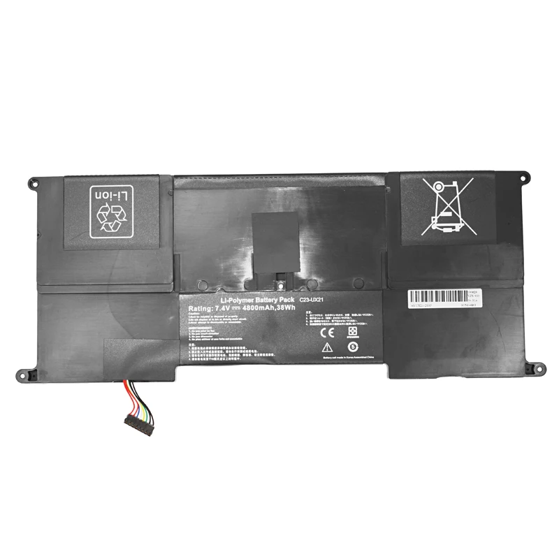 ApexWay 4800 мАч 7,4 V C23-UX21 C23UX21 Аккумулятор для ноутбука Asus Zenbook UX21 UX21A UX21E серия Ultrabook