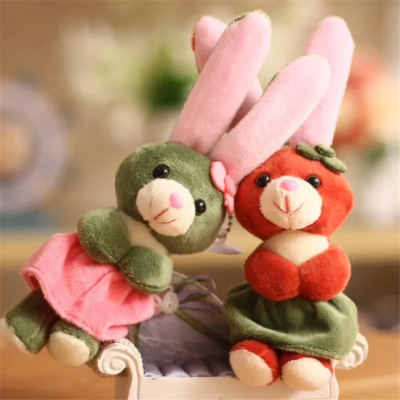 HANDANWEIRAN 1pcs 20cm creative skirt rabbit plush toy advanced pp cotton padded decorative pendant for boys 1 HANDANWEIRAN 1pcs 20cm creative skirt rabbit plush toy advanced pp cotton padded decorative pendant for boys 2
