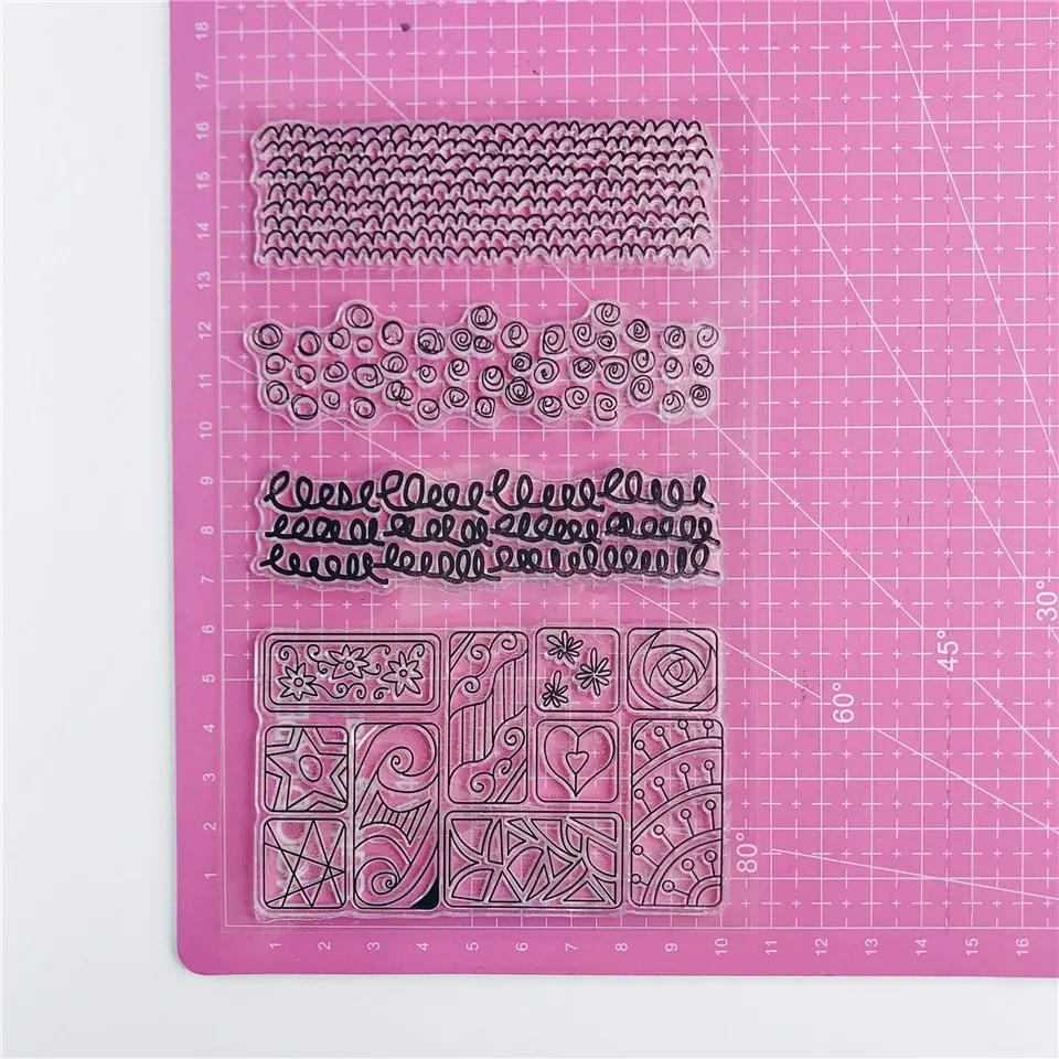 11*16 украшения прозрачные силиконовые штампы/печать для DIY скрапбукинга/Bullet Journal