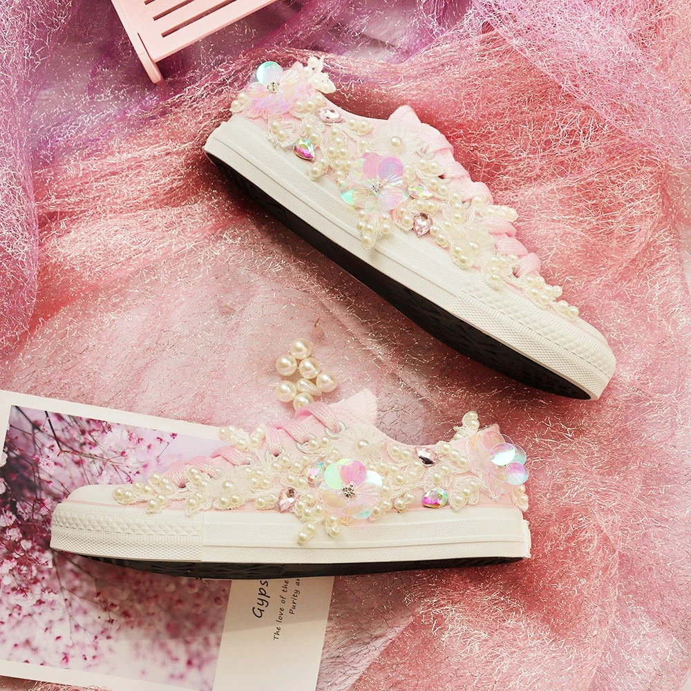 wedding canvas shoes