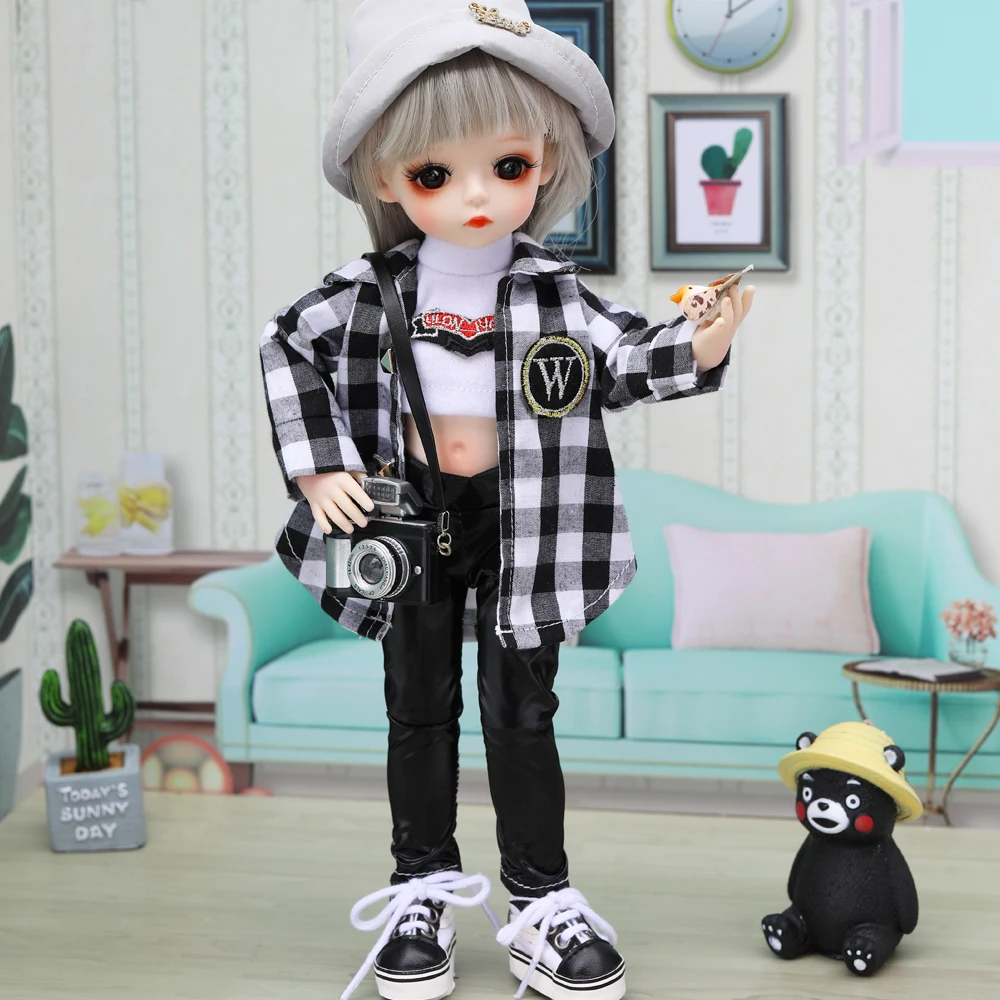1/6Bjd кукла 30 см подарки для девочки 18 суставов с одеждой DIY лучшие ручная работа