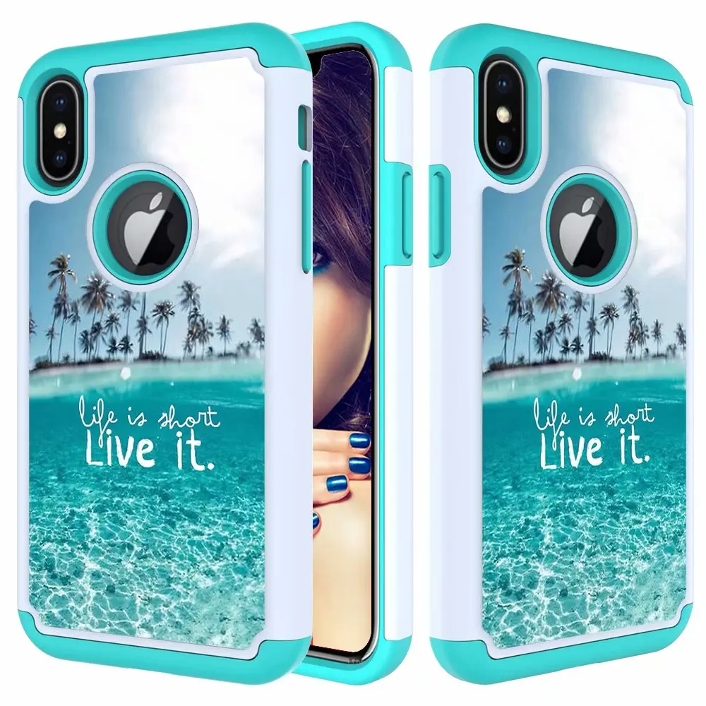 Чехол для iPhone X, XS, XR, XS, Max, iPod Touch, 5, 6, 7, тканевый чехол с защитой от падений, чехол с цветной картинкой, усиленная защита