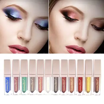 

10 Colors High-gloss Eyeshadow Liquid Waterproof Long-lasting Glitter Eye Makeup Quick-drying Without Smudging Eye Shadow TSLM1