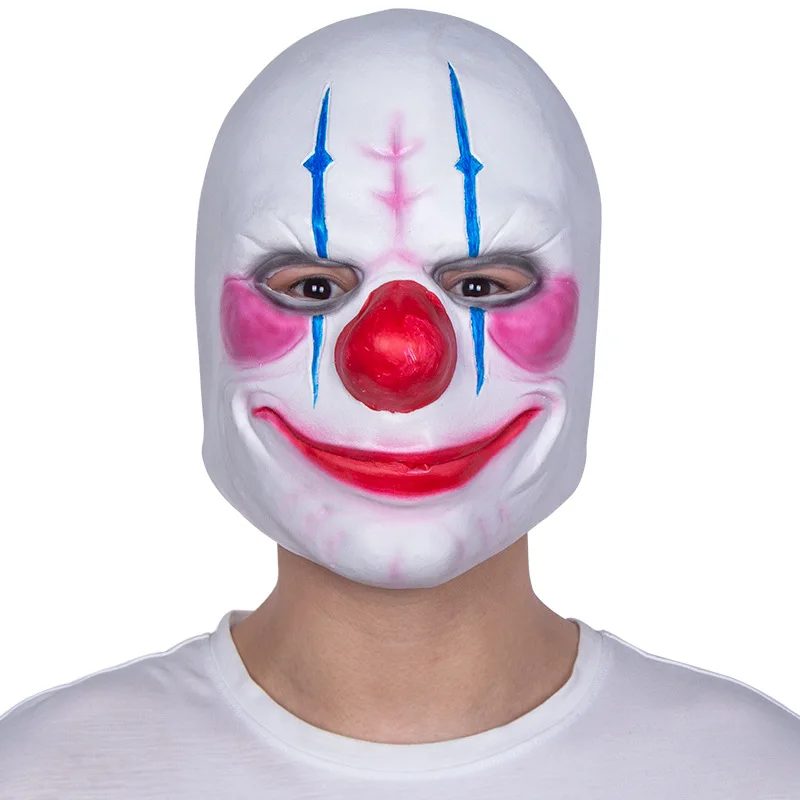 Хэллоуин ужас волшебник Клоун Маска латексный Полнолицевой маска для карнавальный на Хэллоуин вечерние побега одеваются вечерние маска для взрослых - Цвет: 19