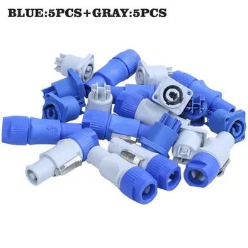 

LED Large Screen Power Supply Aviation Plug Amplifier Audio Three Core Power Plug Socket Set Electrical Equipment Supplies