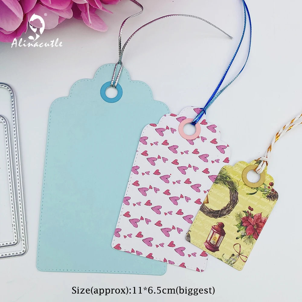 新品　ギフトカード　カッティングダイ Amazon.co.jp: Alinacutle ギフトボックスダイ、メタル