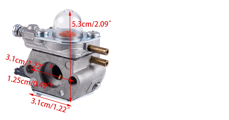 LETAOSK бензопила карбюратор Vergaser SRM2110 подходит для ECHO SRM2100 GT2000 GT2100 PAS2000 PAS2100 PAS2110 SHC1700 SHC2100
