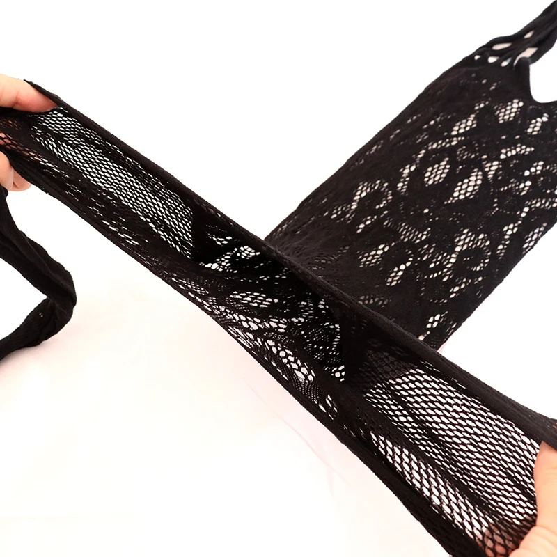 New Open crotch Bodystocking Women Sexy erotic Lingerie black fetish body porno underwear Crotchless babydoll costumes