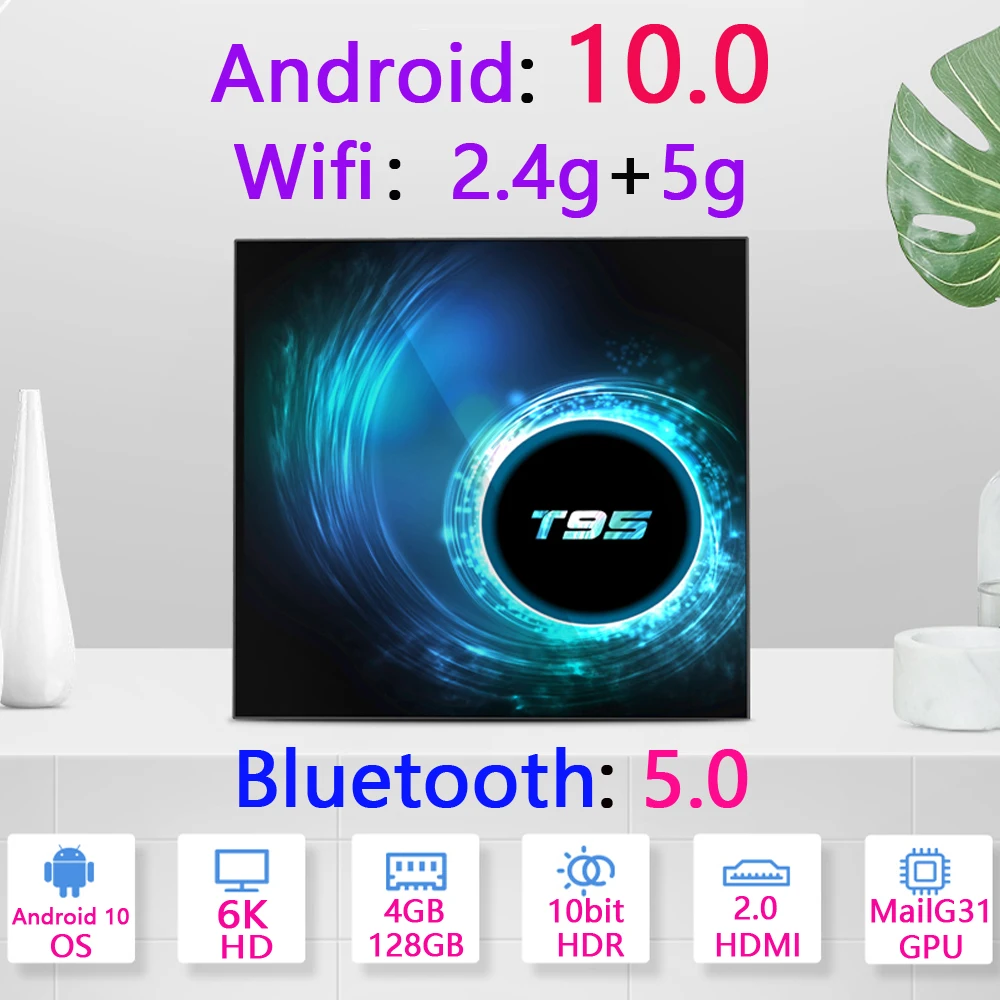 Приставка Смарт ТВ h616 Android 10 4K 2 + 32/64/2020 ГБ|ТВ-приставки и медиаплееры| |