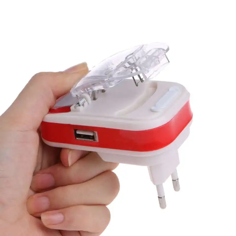 

USB Universal Battery Charger LCD Indicator Screen EU/US Plug For Cell Phones