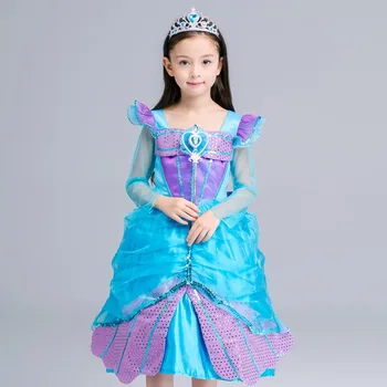 

Phertiful Cinderella Dress for Girl Kids Princess Costume Puff Sleeve Ball Gown Children Birthday Party Fancy Dresses Clothing