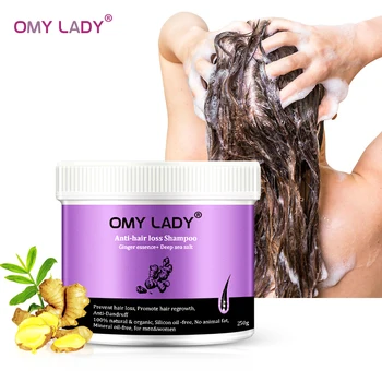 

OMY LADY Ginger Anti Hair Loss Shampoo promote hair growth Shampoo Hair Thick Fast Growth Serum Herbal Liquid 250g Hair Care