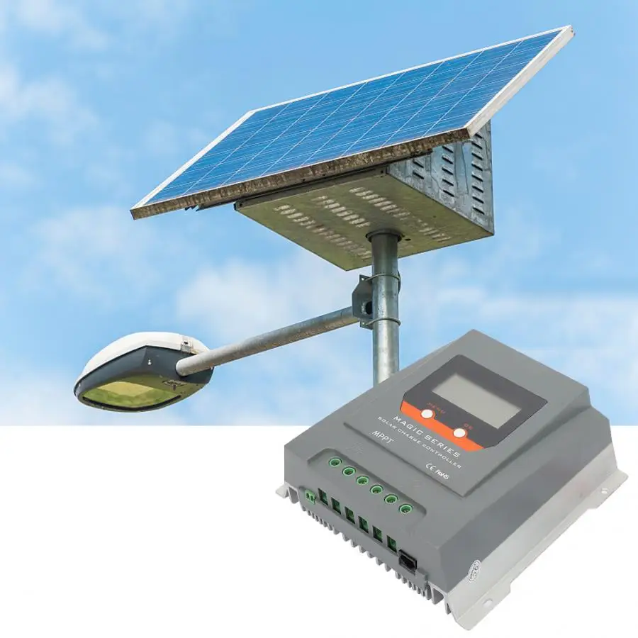 Контроллер заряда 12 V/24 V 30A со слежением за максимальной точкой мощности