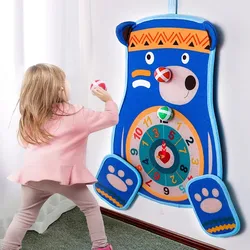 Jeu de balles collantes pour enfant, jeu éducatif d'intérieur et d'extérieur intéressant, jeu de fléchettes, apprentissage des maths, jeu de Sport, préscolaire 