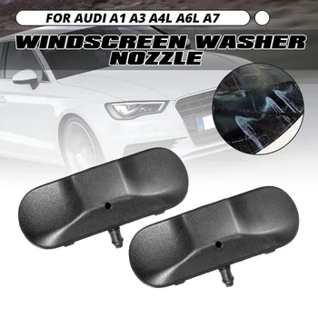 

Pair Windshield Washer Nozzle Jet with Heating For Audi A1 A2 A3 A4/S4 A4L A6/S6 A6L A7 A8 RS4 RS6 RS7 TT