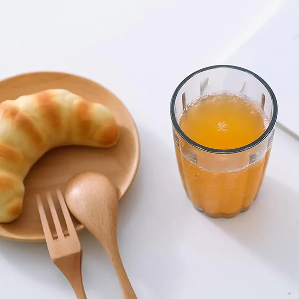 Transparent Stripe Cup Cup Home Coffee Cup Bathroom Wash Cup Toothbrush Cup New Arrival FC