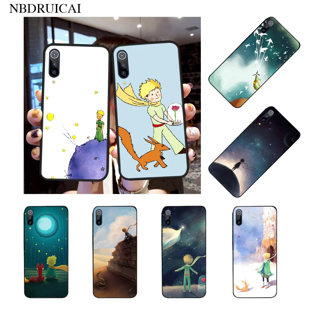 Мягкий Силиконовый ТПУ чехол NBDRUICAI The Little Prince для телефона Xiaomi Mi9 9SE 8SE Pocophone F1 Mi8 Lite |
