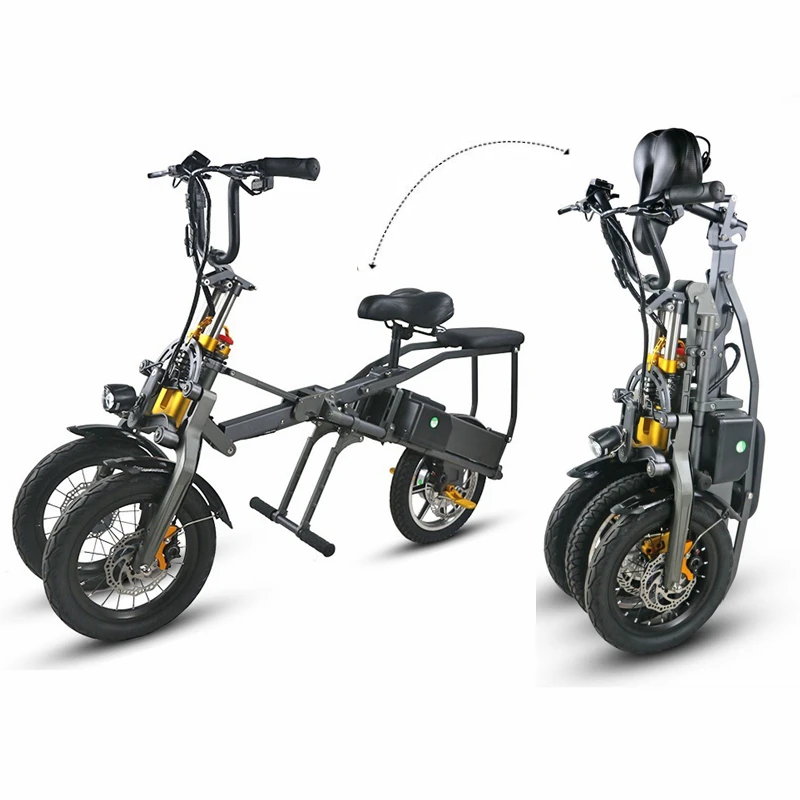 

High Quality 14" Foldable Electric Scooter 350W off Road E-scooter 150KG Load