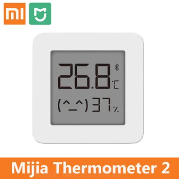 

New Xiaomi Mijia Bluetooth Thermometer 2 Wireless Smart Electric Digital Hygrometer Thermometer Work with Mijia APP