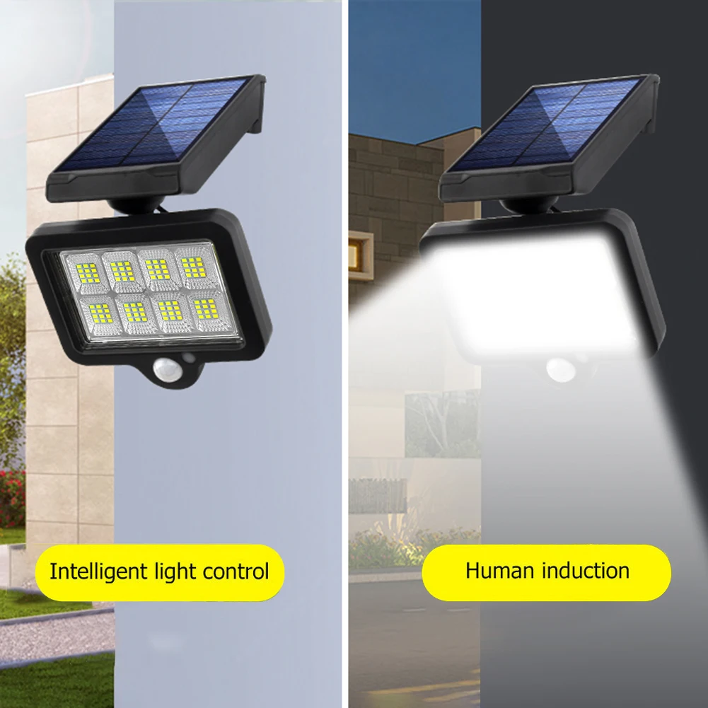 

96/120/160led Solar Light Outdoor Solar Lamp PIR Motion Sensor Wall Light Waterproof Solar Powered lights for Garden Decoration