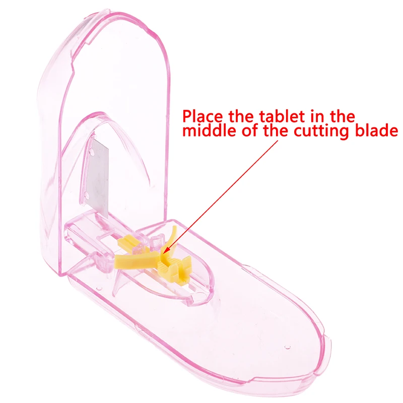 Держатель для лекарств хит продаж новый отсек хранения чехол нож разрезания