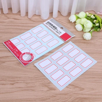 

12 Sheets Self Adhesive Label Stickers Office Lab Bottle Tags Printing Paper