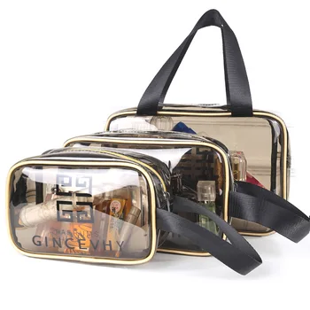 

Fashion Waterproof Multi-function Make up Bag Cosmetic Bag Toiletry Travel Bath Organizer Bag 3 Sizes Large Capacity Wash Pouch