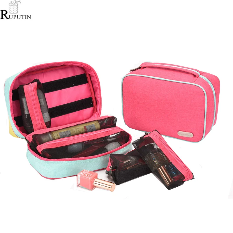 

Multifunctional Detachable Storage Bag Cosmetic Subdivision Package Travel Waterproof Cosmetic Case Perfume Lipstick Storage Bag