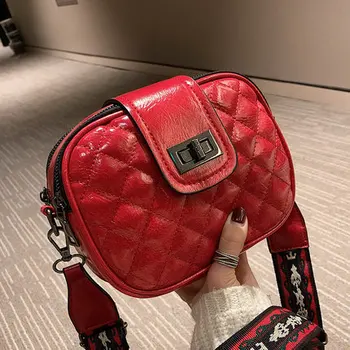 

Bags for women 2020 New Korean Broadband Wild Shoulder Messenger Bag Fall Winter Lingge Small Square Bag louie vuiton