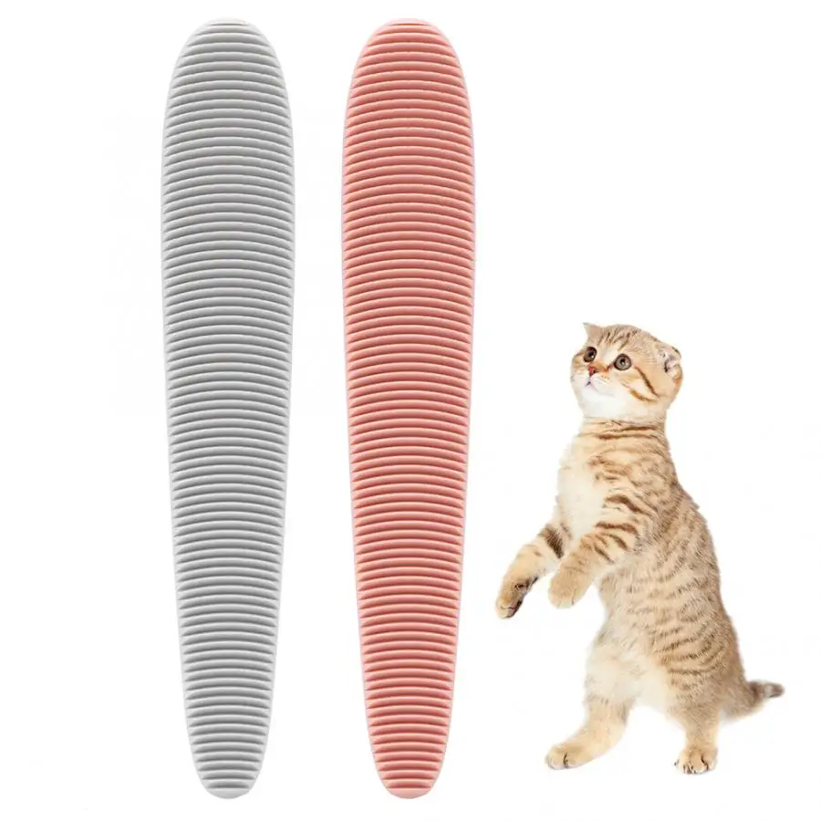 ABS Pet Cat волос язык гребень чистый уход инструмент Специальная текстура массаж опыт ПЭТ триммер гребни инструменты