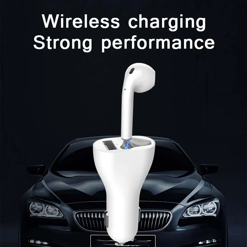 Vehemo, автомобильная bluetooth-гарнитура, беспроводные наушники, автомобильное зарядное устройство, универсальные Bleutooth наушники, наушники, Автоматическое Сопряжение BT 5,0