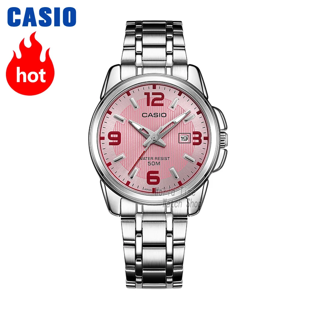 Casio orologio da donna orologi di lusso di alta marca set 50m Orologio al  quarzo impermeabile da donna Regali Orologio luminoso Orologio sportivo  Superficie rosa Orologio da donna classico a forma di