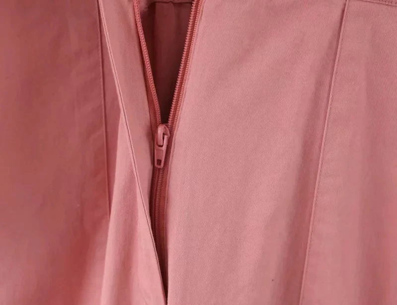 Увядший Осенний комбинезон женский английский винтажный простой vneck розовый поплин карго комбинезон женский комбинезон прямого силуэта женский комбинезон