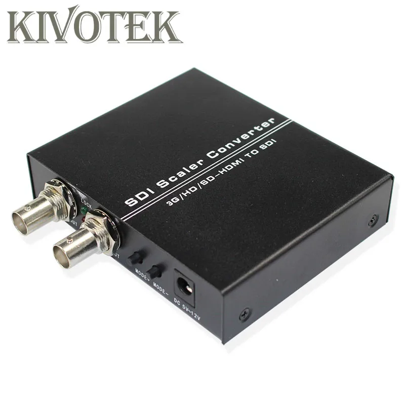 1080p HDMI a SDI Scaler Video Audio Converter Adapter fuori 2xSDI (SD-SDI/HD-SDI/3G-SDI) 80-300m Ex