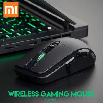 

Original Xiaomi Wireless Mouse Gaming USB 2.4GHz 7200DPI RGB Backlight Rechargeable Computer Mouse Gamer Optical