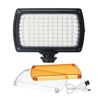

96 LEDs Dimmable Video Light for DJI OM4 Osmo Mobile 3/Zhiyun Smooth 4 /Feiyu Vimble Vlog Pocket Fill Light Photography