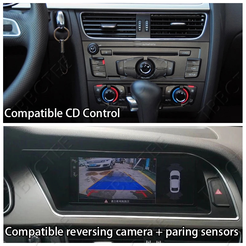 Android 10 Wireless CarPlay 6+64GB For Audi A4 A5 B8 8K 2008~2016 Car Multimedia Player MMI 2G 3G GPS Navigation Stereo BT WiFi