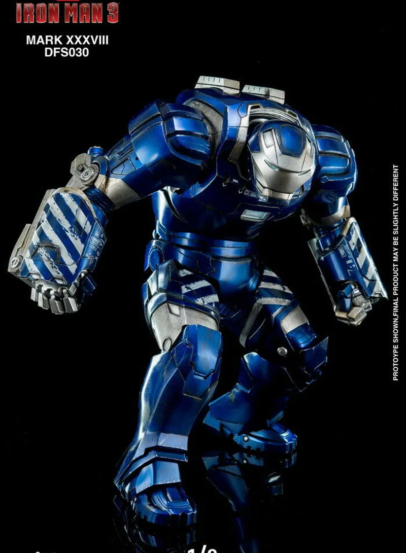 1/9 KingArts KA Mark38 DFS030 фигурка литая под давлением Коллекционная 31 см подвижная фигурка Железного человека из сплава