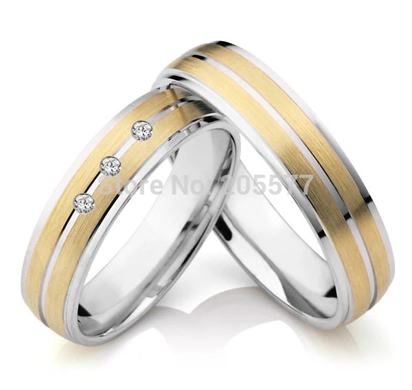 traicionar profundamente Destino Anillos de boda de compromiso, de alta calidad, chapados en oro amarillo,  hechos a mano, súper baratos - AliExpress Joyería y accesorios