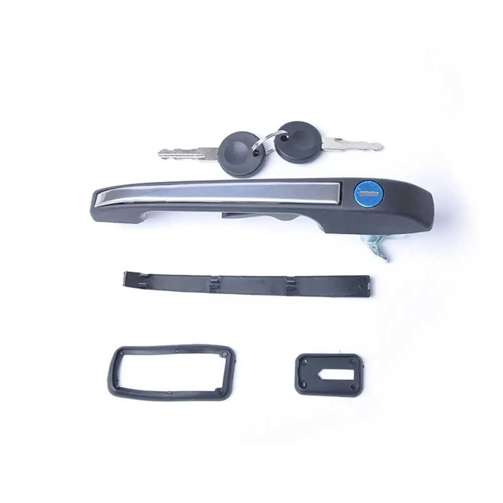

FOR VW GOLF JETTA MK1 MK2 OUTER LEFT FRONT DOOR HANDLE 191837205 191837205A W/Keys