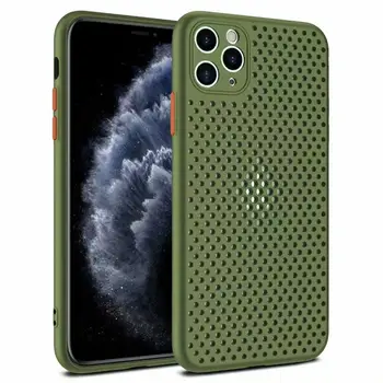 

200PCS New Arrival Honey Comb Heat Dissipation Soft TPU Case for phone 6 7 8 XS 11 Pro Max for Sam sung for Hua wei by free DHL