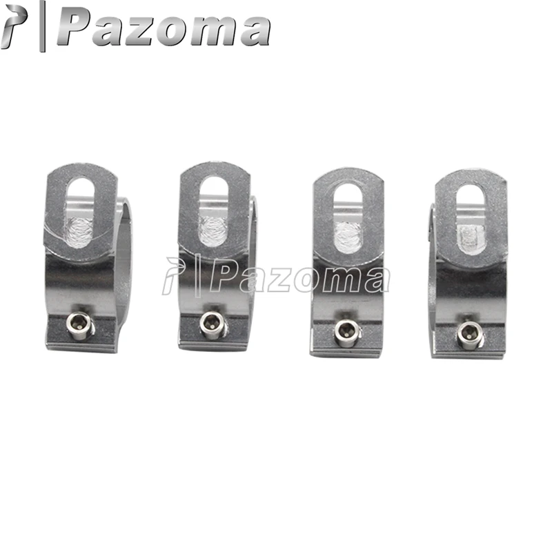 Adjustable Quarter Fairing Fork Clamp Mount Kit Gauntlet Headlight Fairing Bracket 39mm 41mm 45mm 49mm Fork for Harley 883 1200