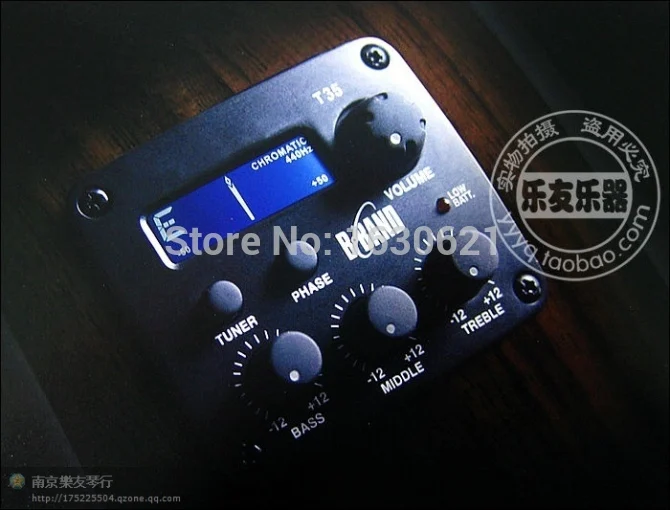 Финляндия Оригинал B BAND T35 Акустическая гитара Пикап с EQ подсветкой LTD дисплей B-Band