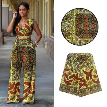 

6 Yards Mitex Wax Print/ African Fabrics Kitenge/Pagnes/Tissues Africain/ Lapa/Chitenge Y-465