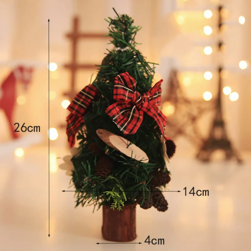 Праздник Рождественская елка Цветок мини настольный стол XmasTree украшение вечерние украшения для дома офиса подарки для детей