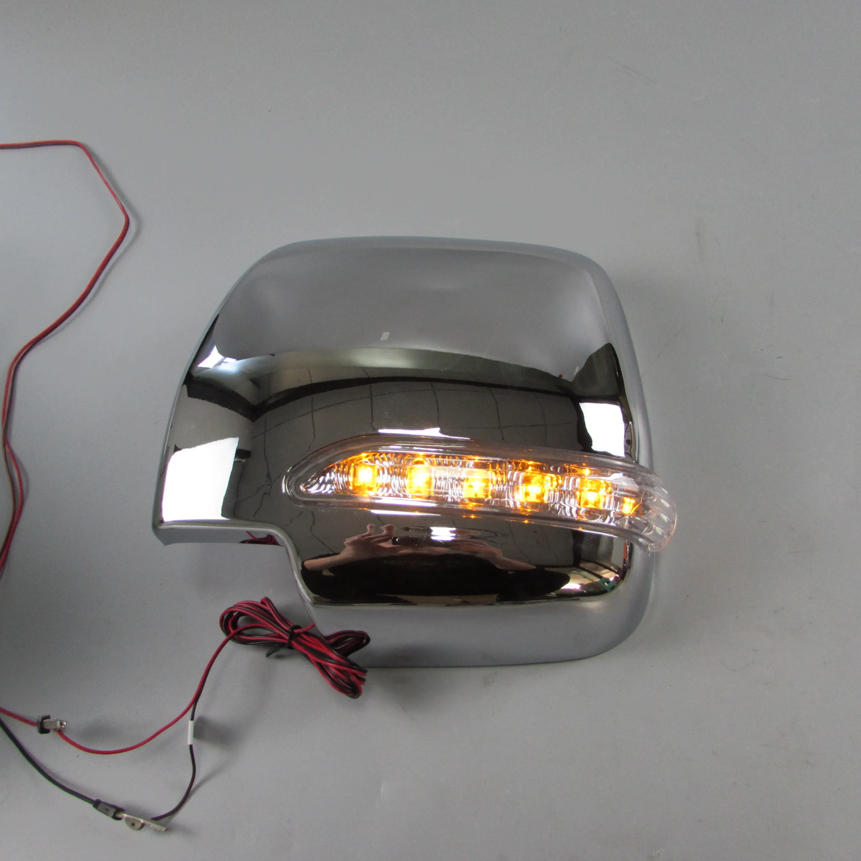 2005- хромированная зеркальная крышка со светодиодным светильник для Toyota Hiace