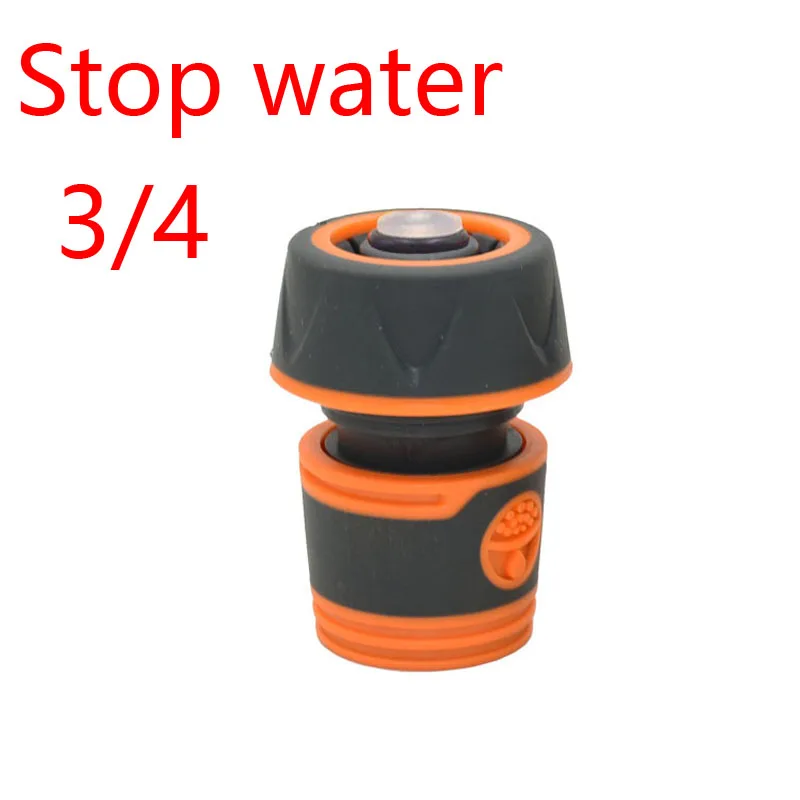 Garden Hose Connector Quick Connector Waterstop Adapter 1Pcs garden hose connector,hose connector,garden quick coupling,garden hose adapter,garden water connector,faucet quick connector