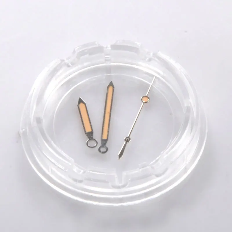 

Watch hands Sliver orange hands for Miyota 8205 8215 821A,Mingzhu 2813,3804 movement relogio Luminous hands watches men